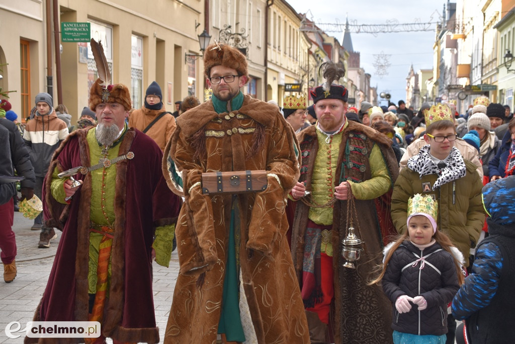 Orszak Trzech Króli przemaszerował ulicami Chełmna