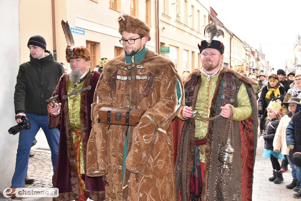 Orszak Trzech Króli przemaszerował ulicami Chełmna