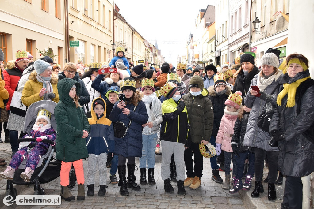 Orszak Trzech Króli przemaszerował ulicami Chełmna