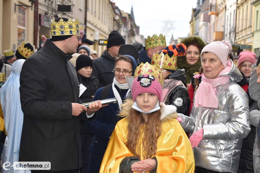Orszak Trzech Króli przemaszerował ulicami Chełmna