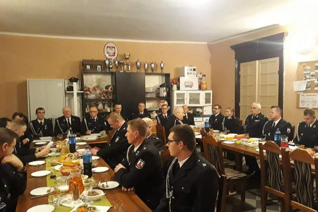 Zebranie sprawozdawcze w OSP Lipienek