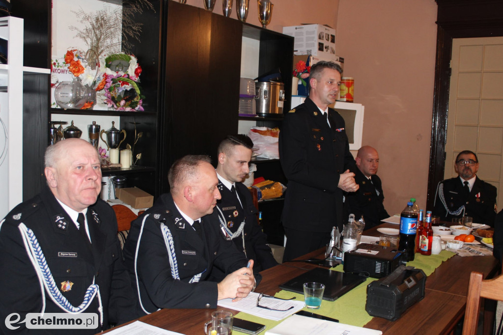 Zebranie sprawozdawcze w OSP Lipienek