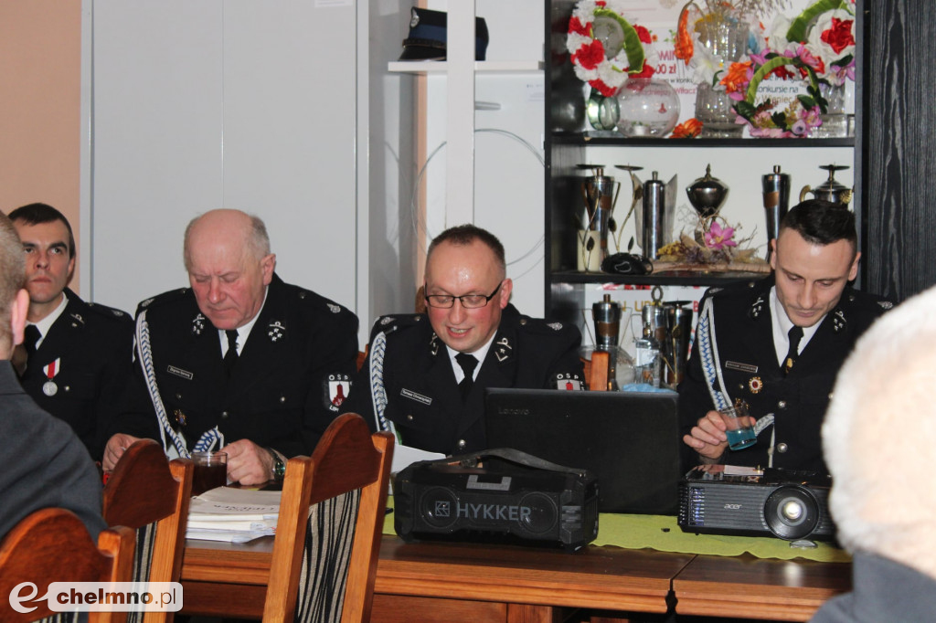Zebranie sprawozdawcze w OSP Lipienek