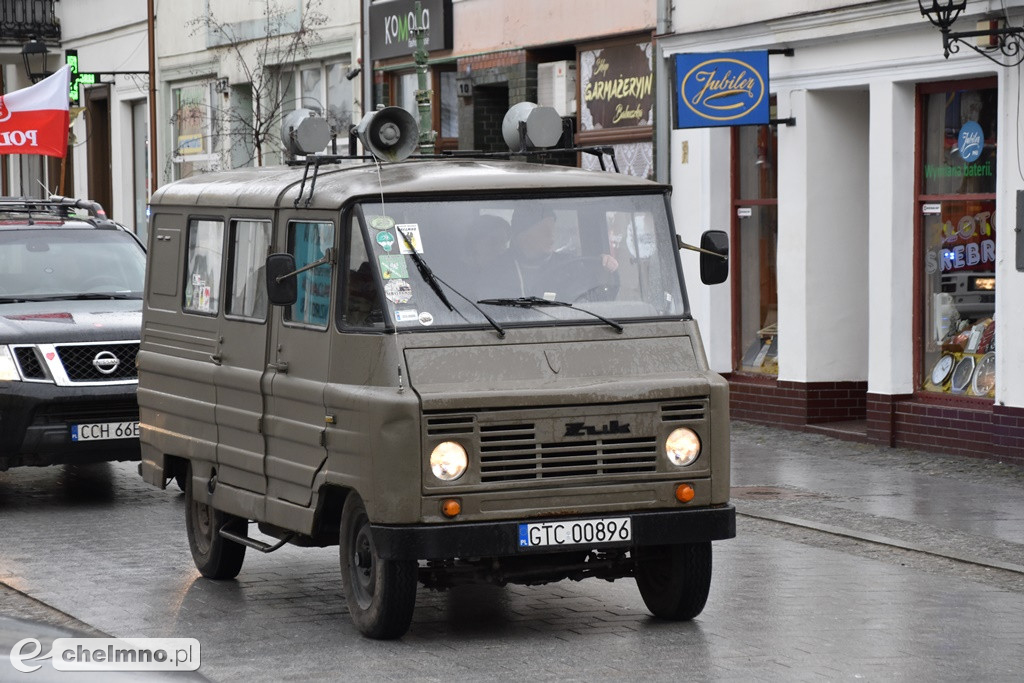 Tak było na paradzie aut i uczestników WOŚP