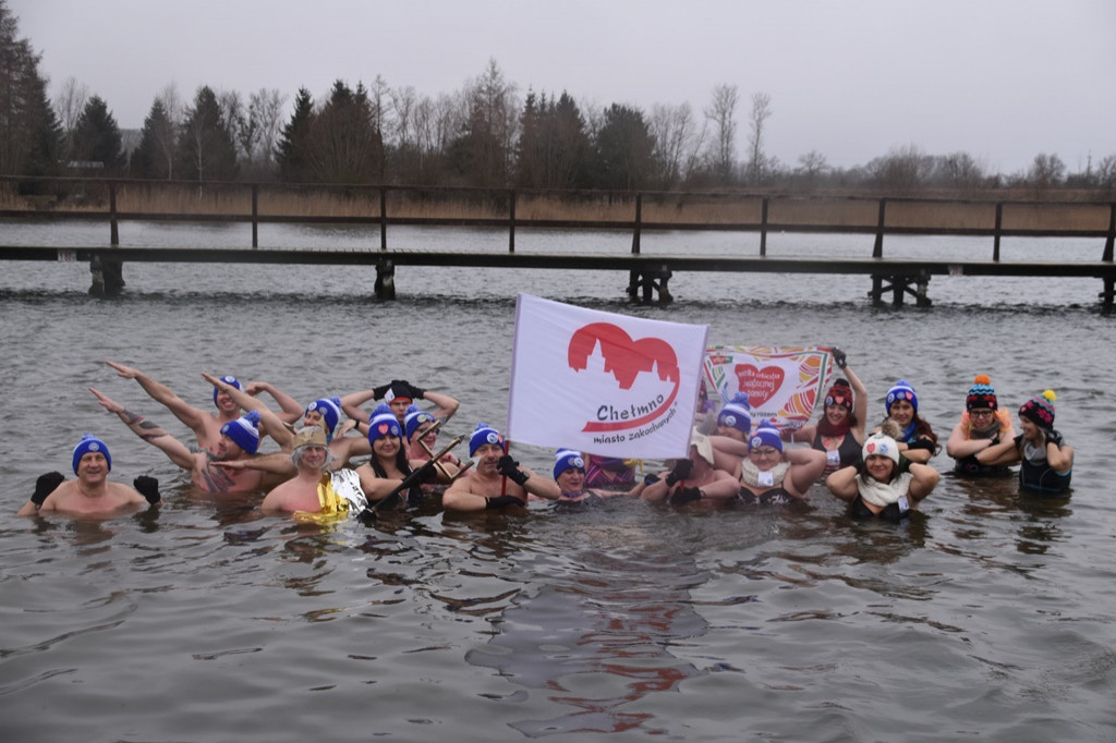 Dzisiejsze Chełmińskie Morsowanie dla WOŚP