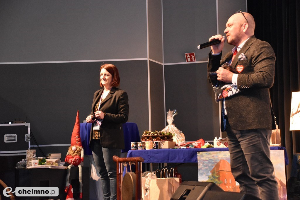 Urszula Dębska pomagała na licytacjach w Rondzie