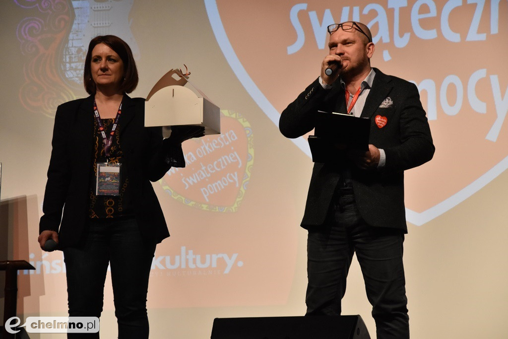 Urszula Dębska pomagała na licytacjach w Rondzie