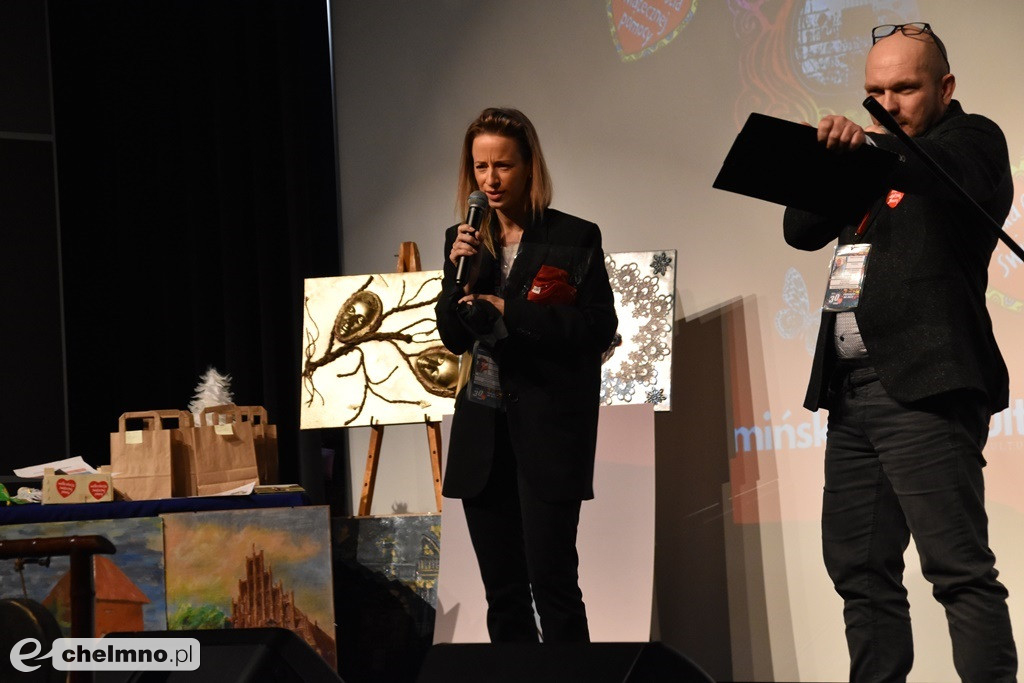 Urszula Dębska pomagała na licytacjach w Rondzie