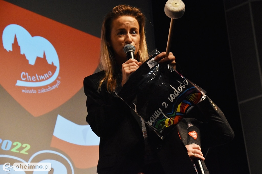 Urszula Dębska pomagała na licytacjach w Rondzie