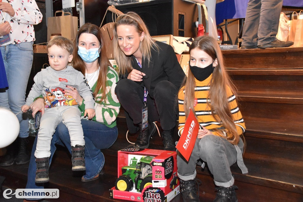 Urszula Dębska pomagała na licytacjach w Rondzie