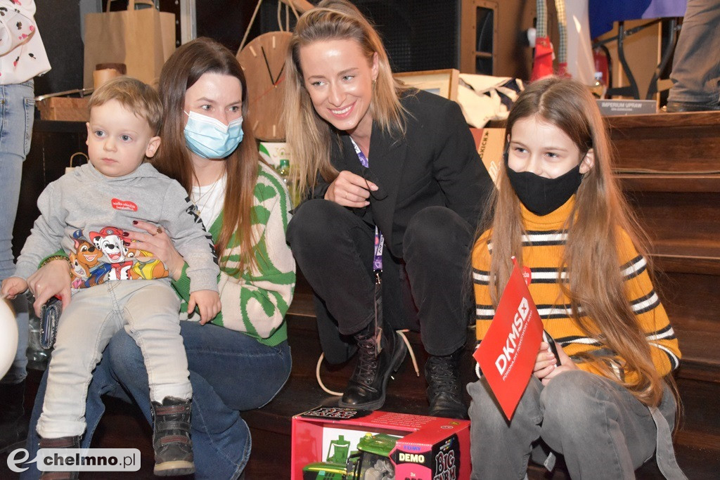 Urszula Dębska pomagała na licytacjach w Rondzie