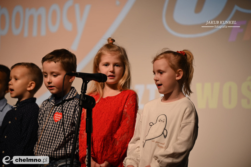 Podziękowania dla występujących na finale WOŚP w Chełmnie