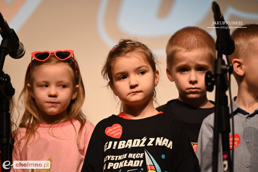 Podziękowania dla występujących na finale WOŚP w Chełmnie