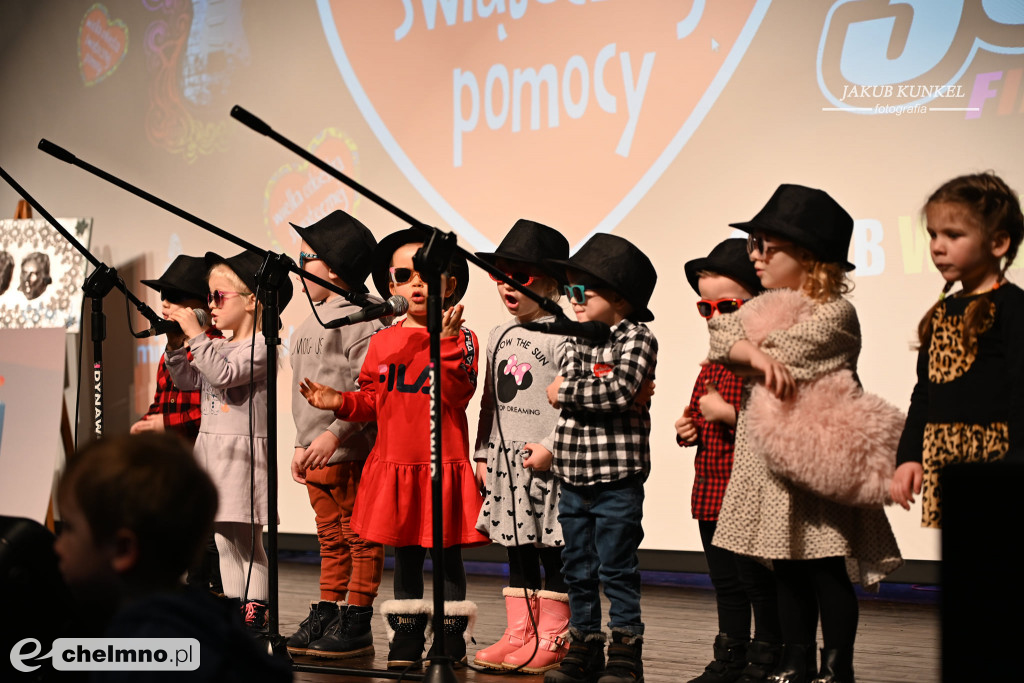 Podziękowania dla występujących na finale WOŚP w Chełmnie