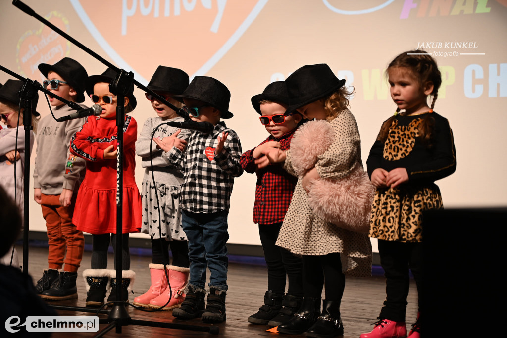 Podziękowania dla występujących na finale WOŚP w Chełmnie
