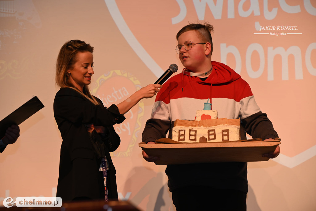 Podziękowania dla występujących na finale WOŚP w Chełmnie