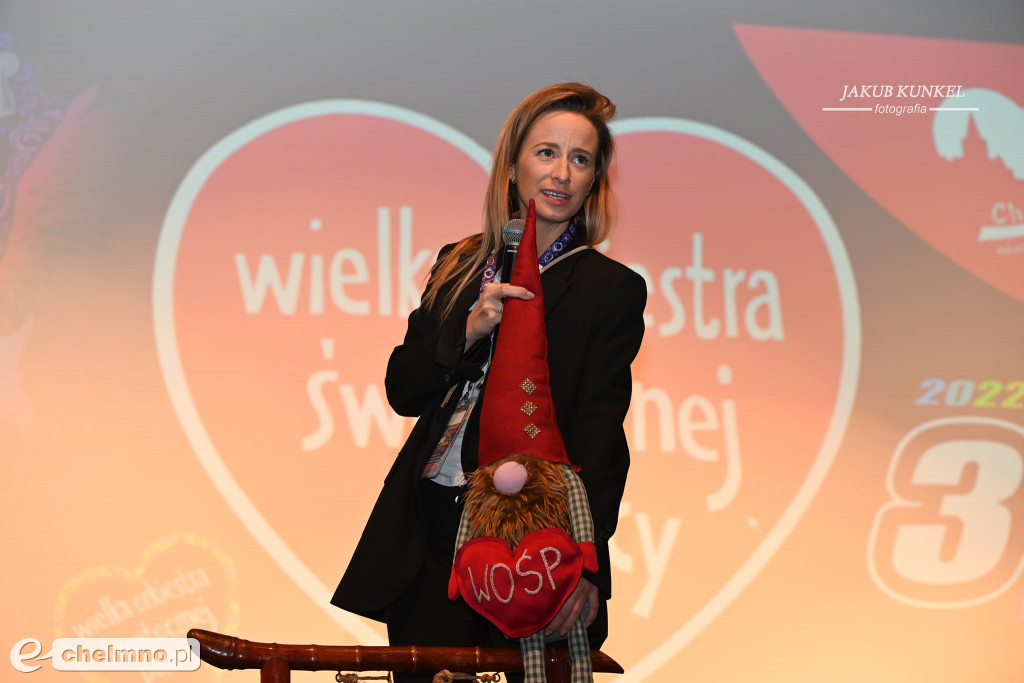 Podziękowania dla występujących na finale WOŚP w Chełmnie