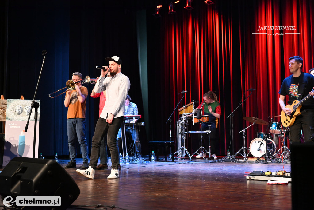 Podziękowania dla występujących na finale WOŚP w Chełmnie