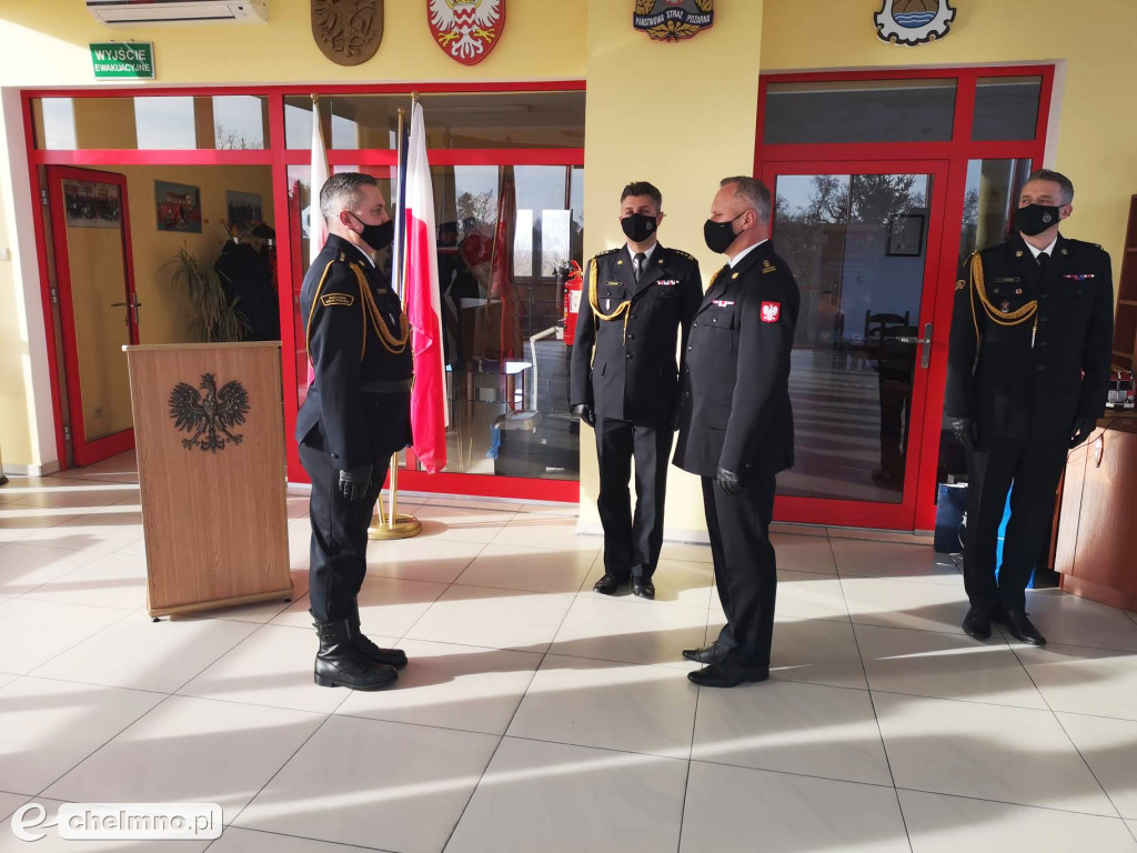 Pożegnanie Zastępcy Komendanta PSP w Chełmnie