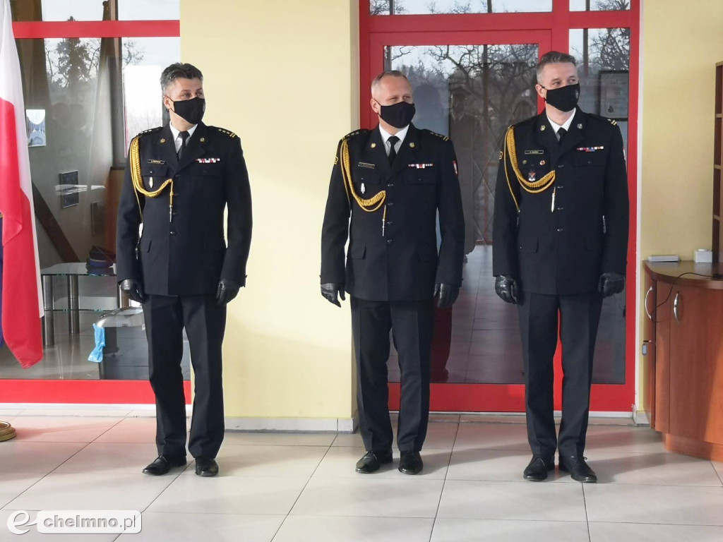 Pożegnanie Zastępcy Komendanta PSP w Chełmnie