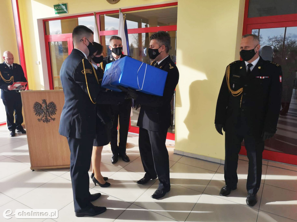 Pożegnanie Zastępcy Komendanta PSP w Chełmnie