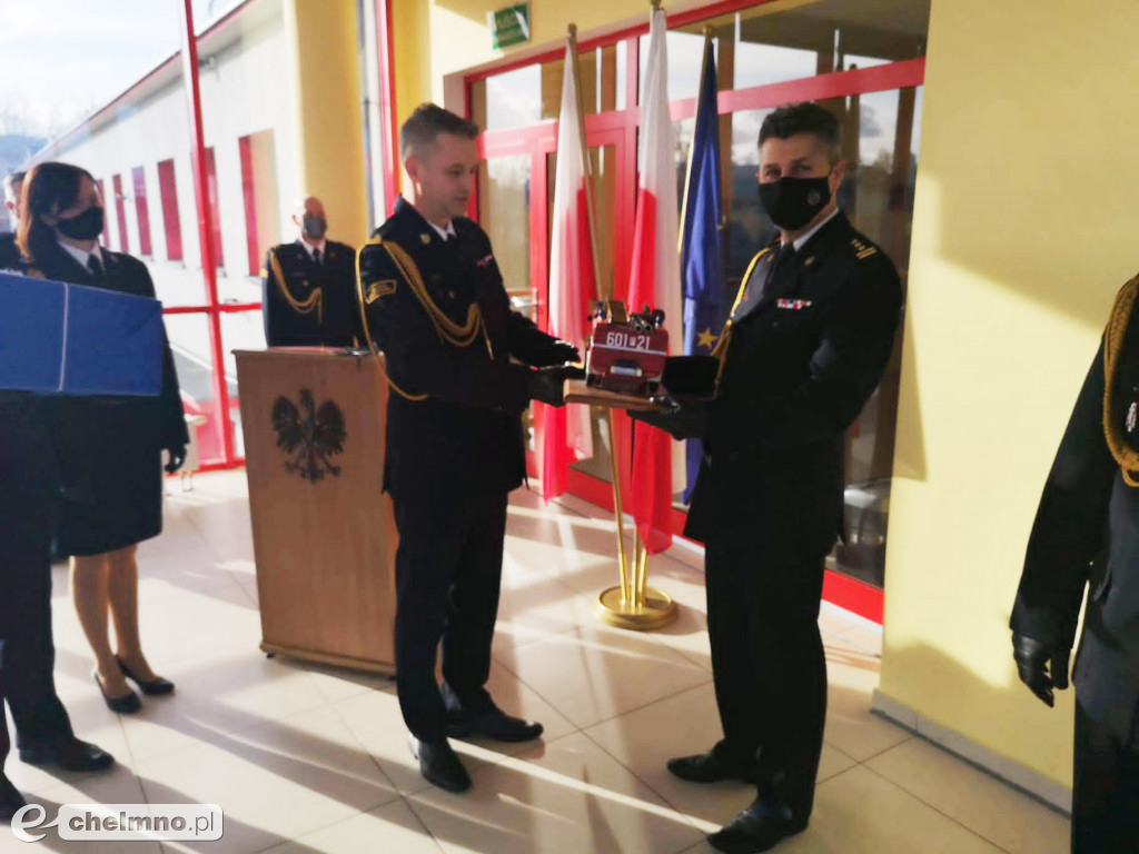 Pożegnanie Zastępcy Komendanta PSP w Chełmnie