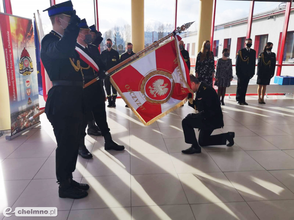 Pożegnanie Zastępcy Komendanta PSP w Chełmnie