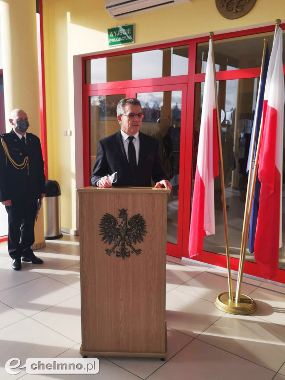Pożegnanie Zastępcy Komendanta PSP w Chełmnie
