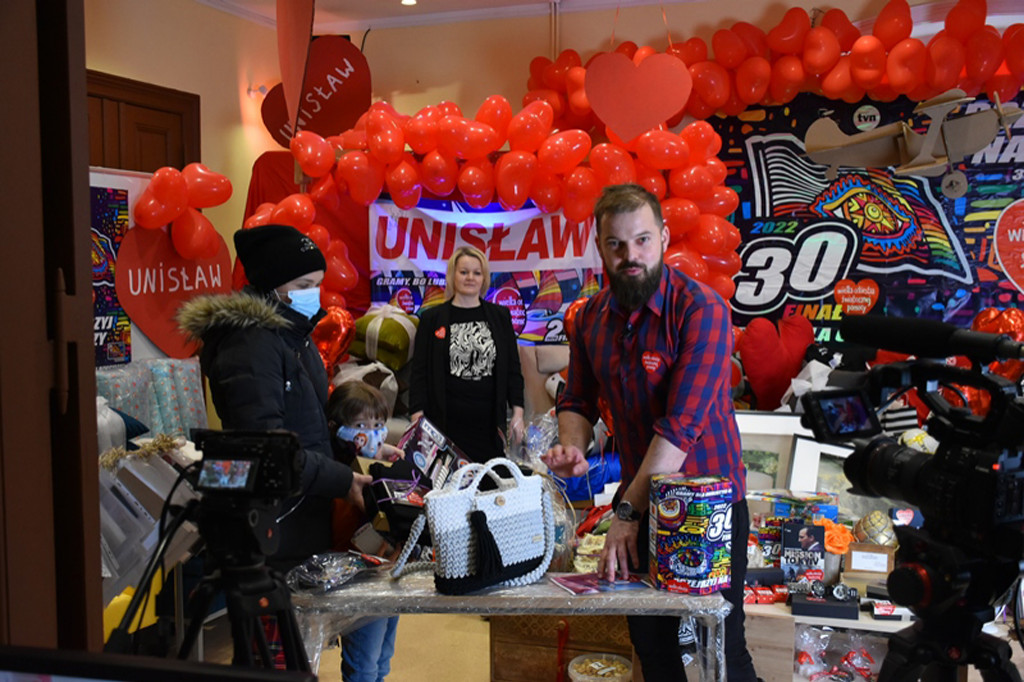 Orkiestra zagrała w Unisławiu i to z pompą