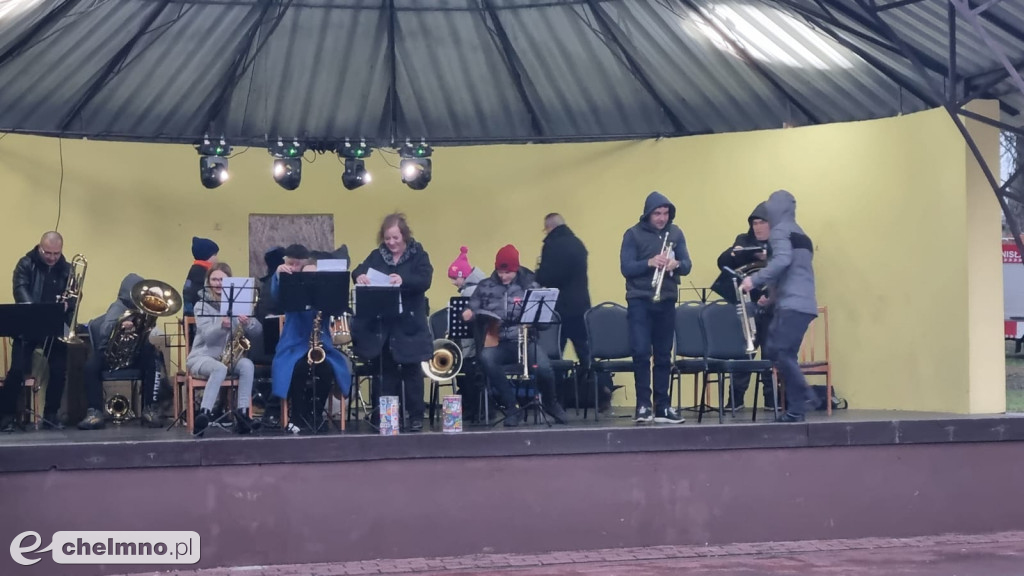 Orkiestra zagrała w Unisławiu i to z pompą
