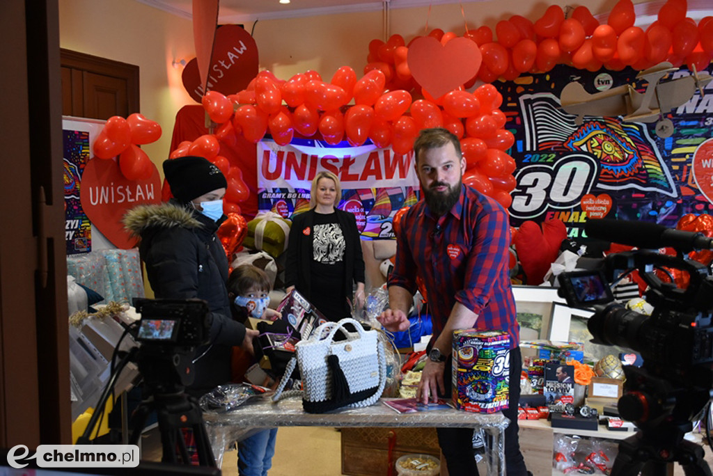 Orkiestra zagrała w Unisławiu i to z pompą