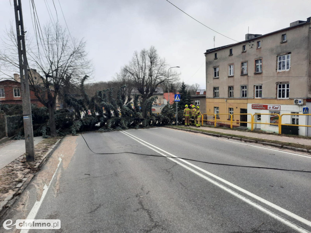 Wichura szalała w powiecie chełmińskim