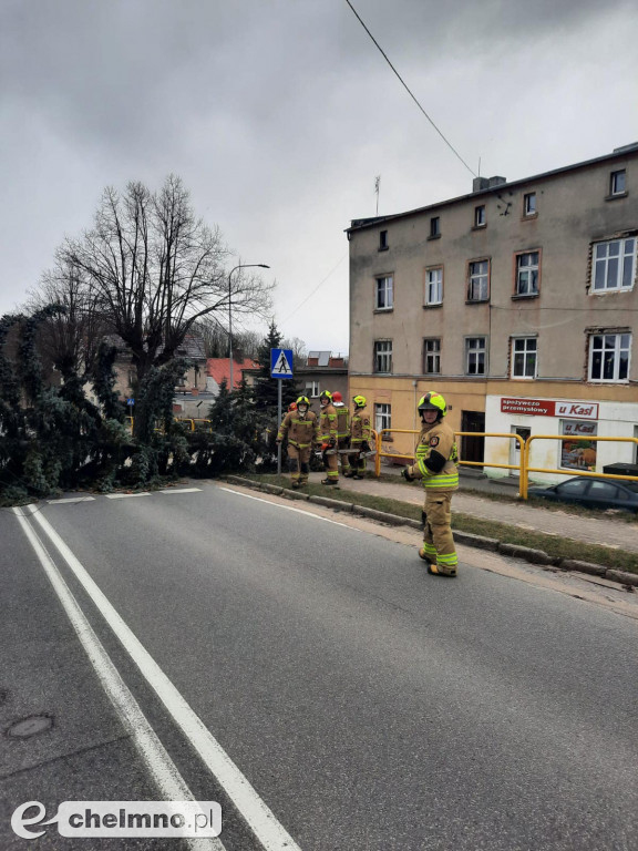 Wichura szalała w powiecie chełmińskim