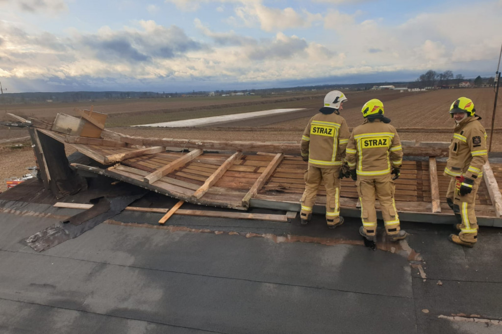 Druhowie z Unisławia podsumowali wczorajsze działania