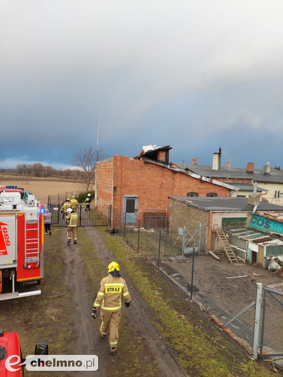 Druhowie z Unisławia podsumowali wczorajsze działania