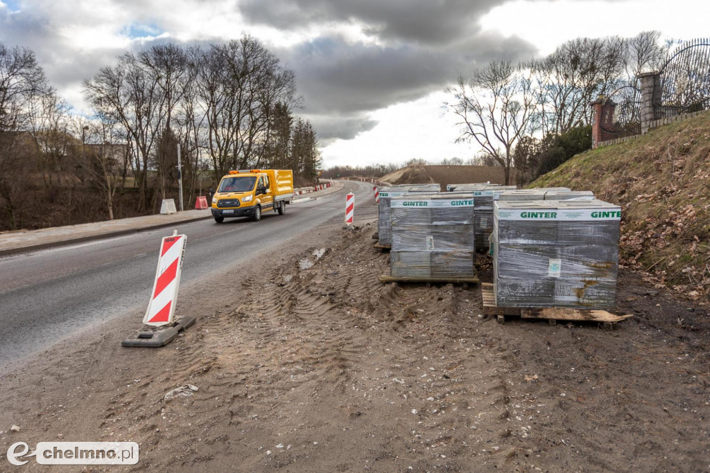 Przebudowa drogi Stolno-Wąbrzeźno na półmetku