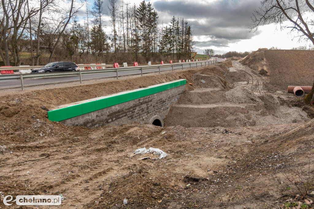 Przebudowa drogi Stolno-Wąbrzeźno na półmetku