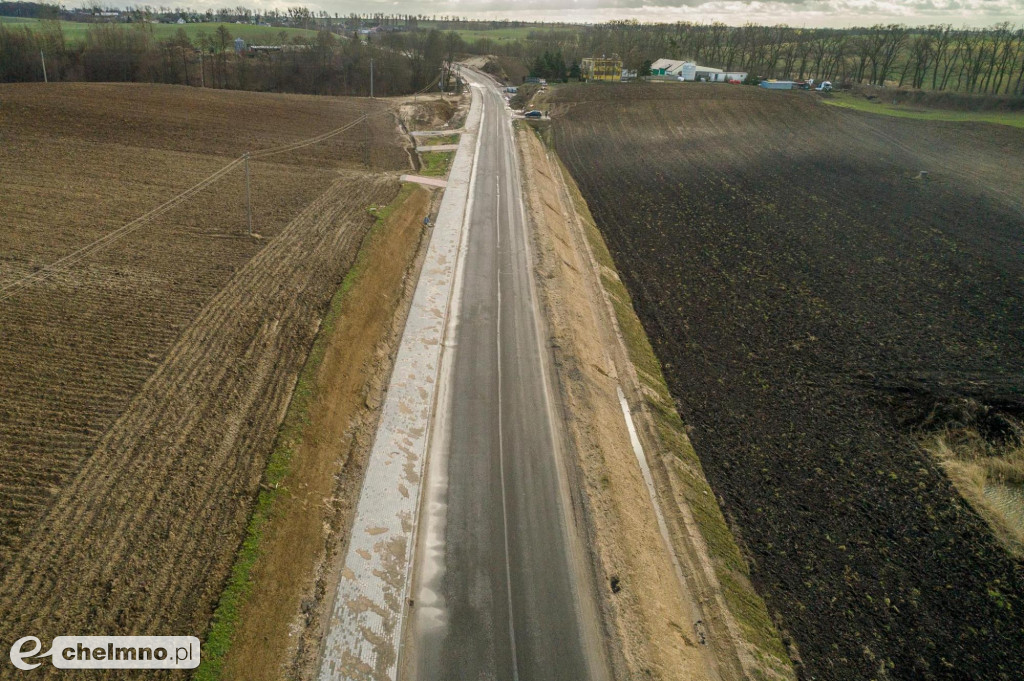 Przebudowa drogi Stolno-Wąbrzeźno na półmetku