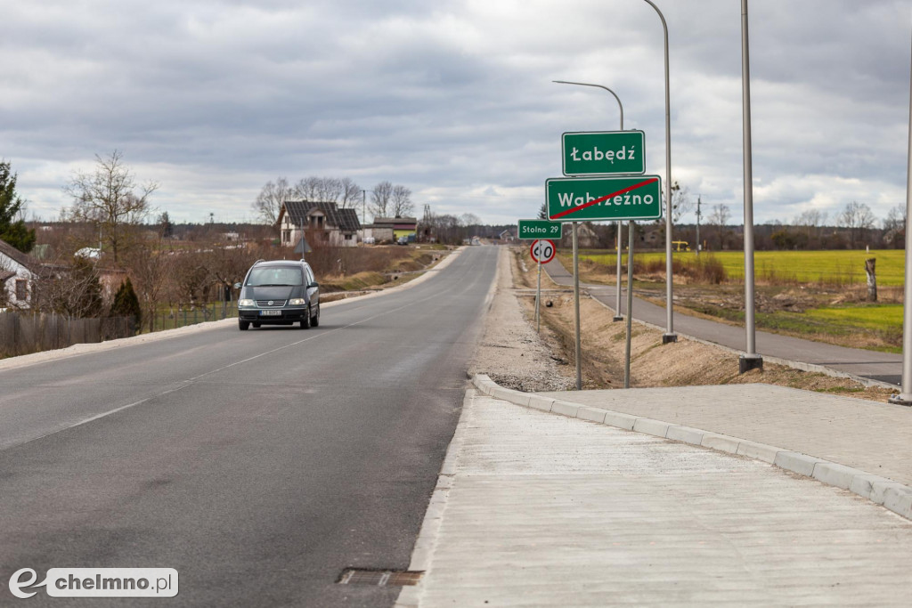 Przebudowa drogi Stolno-Wąbrzeźno na półmetku