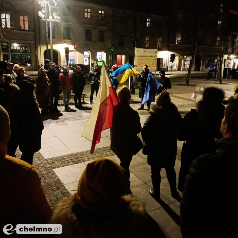 Wczorajsza manifestacja Solidarni z Ukrainą!