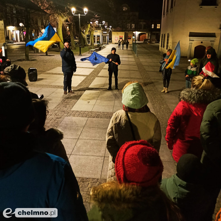 Wczorajsza manifestacja Solidarni z Ukrainą!