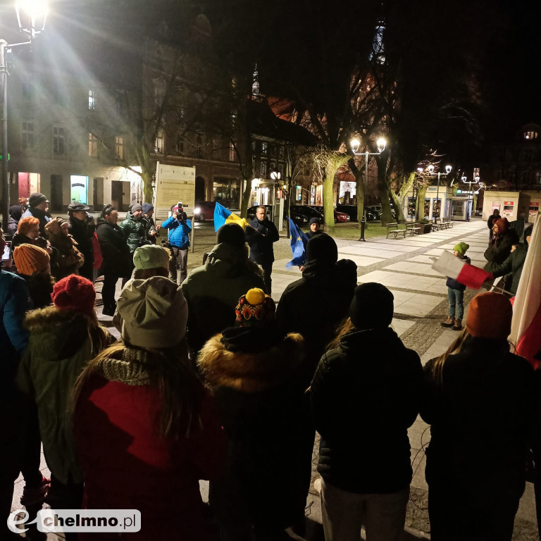 Wczorajsza manifestacja Solidarni z Ukrainą!