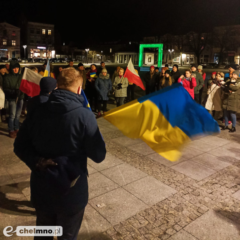 Wczorajsza manifestacja Solidarni z Ukrainą!
