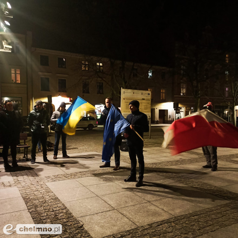 Wczorajsza manifestacja Solidarni z Ukrainą!