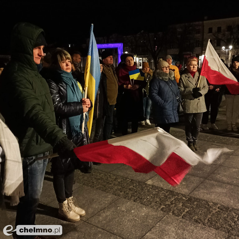 Wczorajsza manifestacja Solidarni z Ukrainą!