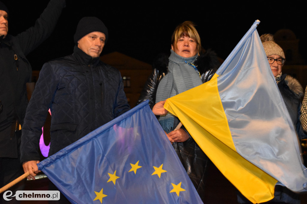 Wczorajsza manifestacja Solidarni z Ukrainą!