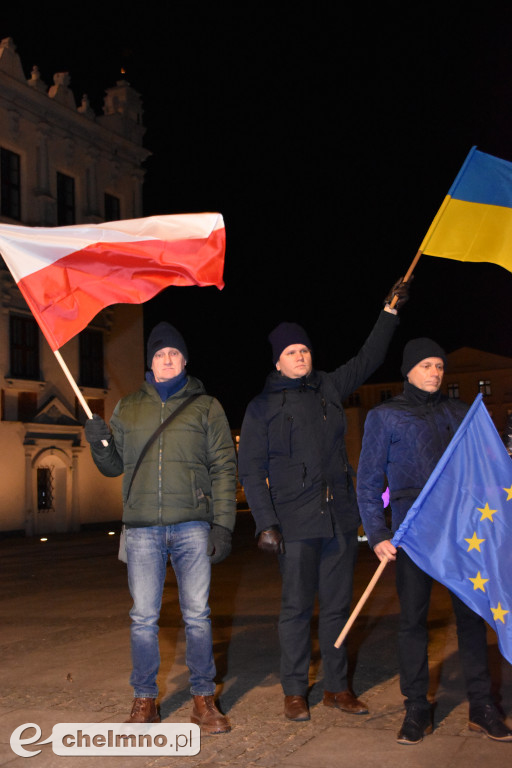 Wczorajsza manifestacja Solidarni z Ukrainą!