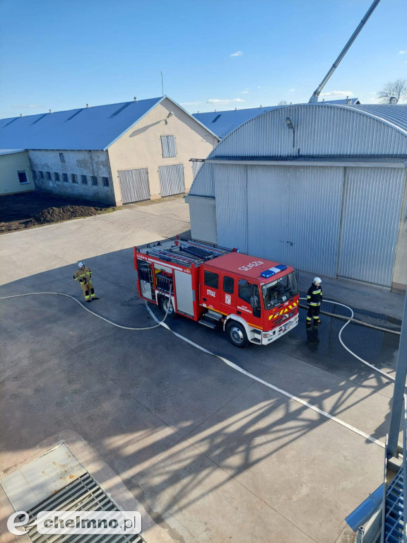 Ćwiczenia z udziałem jednostek strażackich z gminy