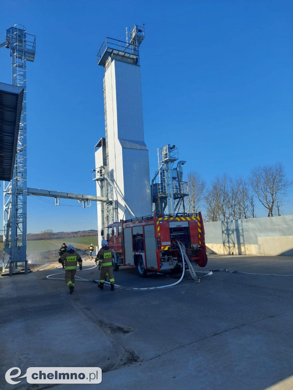 Ćwiczenia z udziałem jednostek strażackich z gminy
