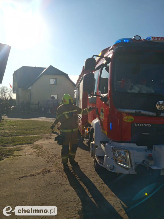 Ćwiczenia z udziałem jednostek strażackich z gminy